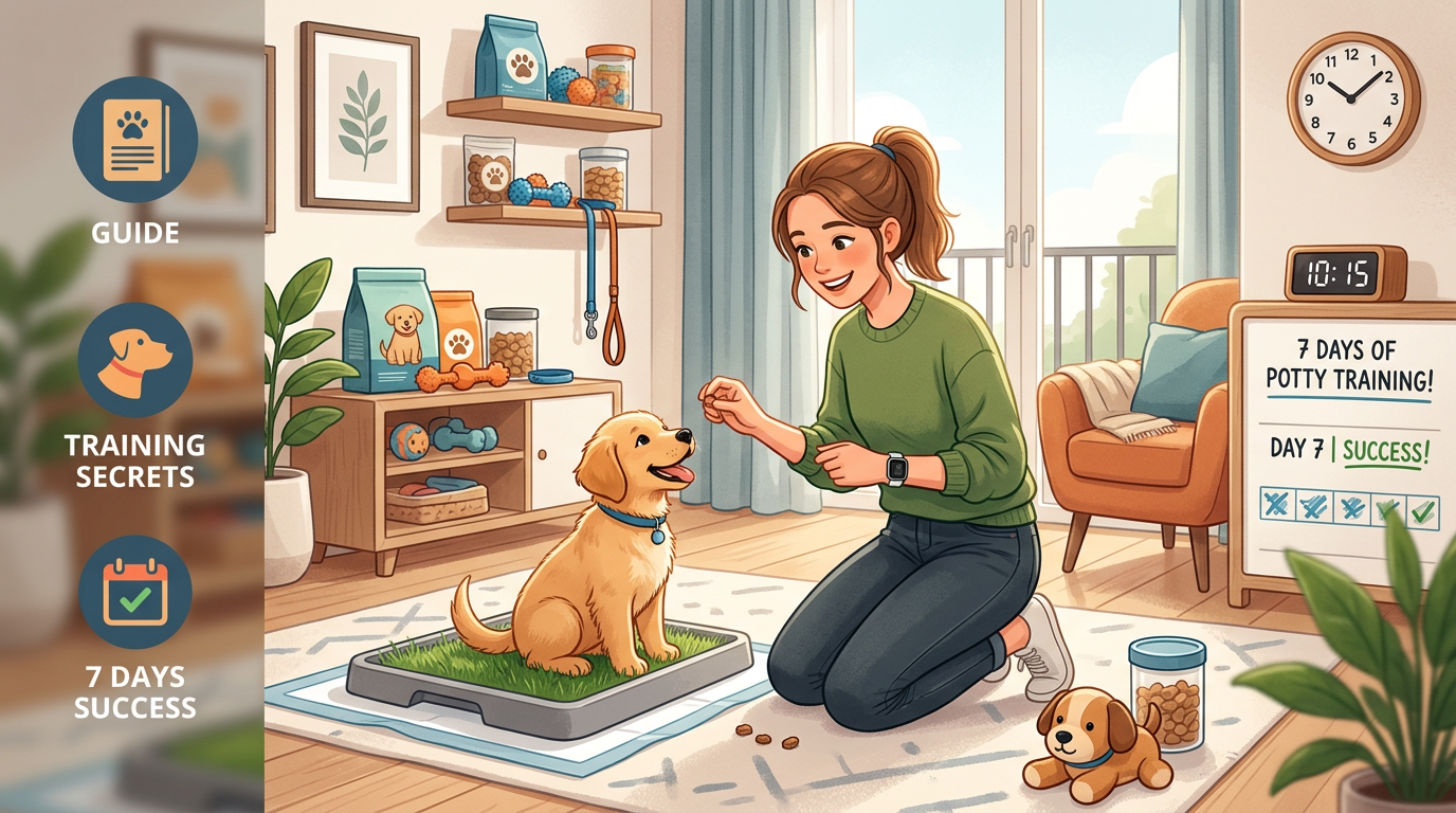Potty Training Your Dog in 7 Days: A Busy Owner's Guide