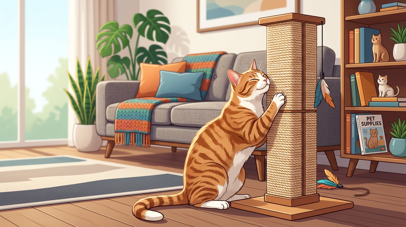 Stop Cat Scratching! 7-Day Furniture-Saving Method for Your Feline